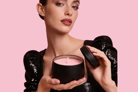 Rose Petal Candle